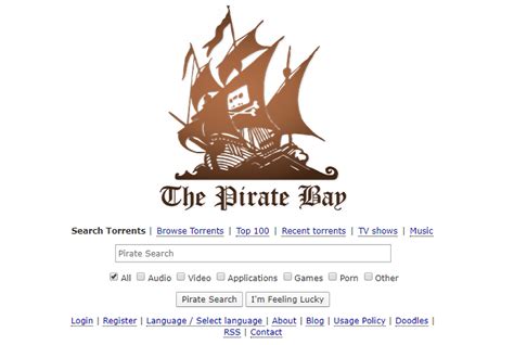 tje pirate bay|the pirate bay español.